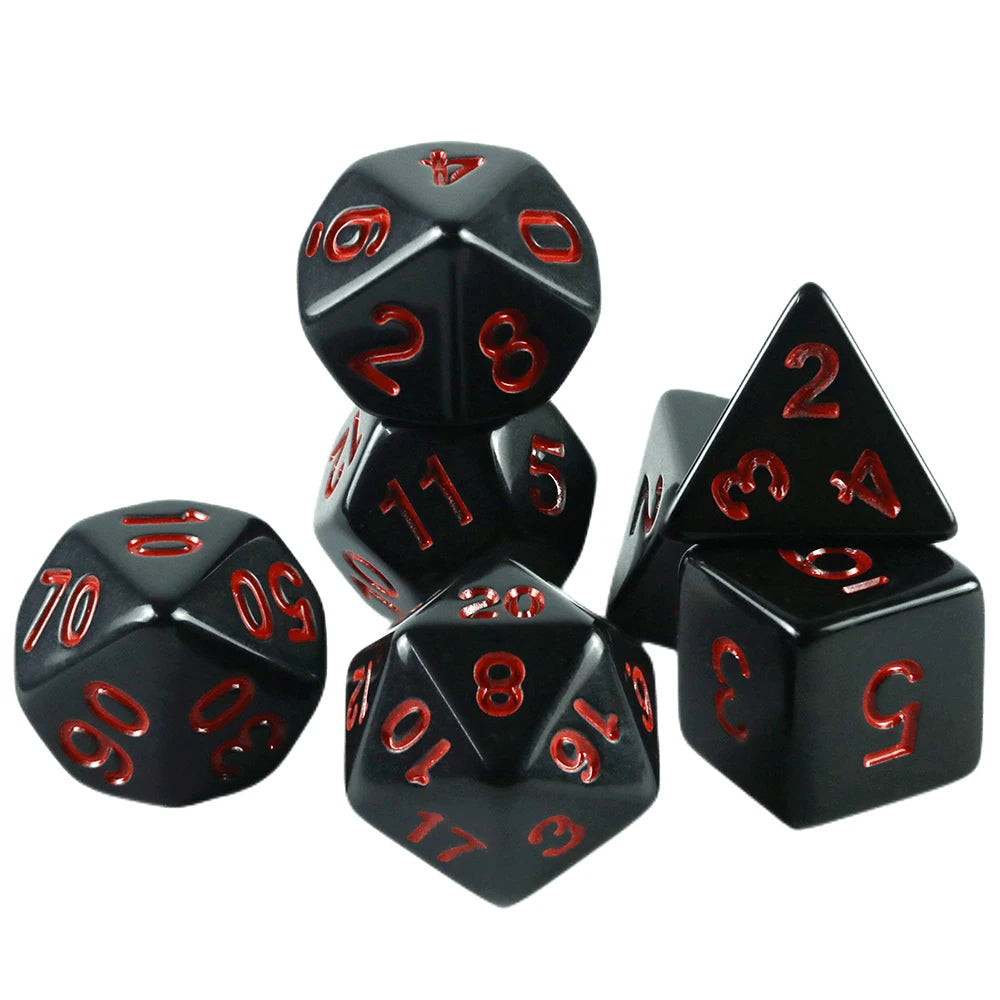 Dices For Gaming Cubes For DND High Quality Dice Set Perfect Finish 25 Different Colours Available For Board Games DND RPG Games