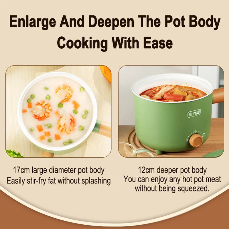 110V/220V Electric Rice Cooker Multifunctional Stew Pan Non-stick Cookware for Kitchen Offer Multicooker Hot Pot Home Appliance