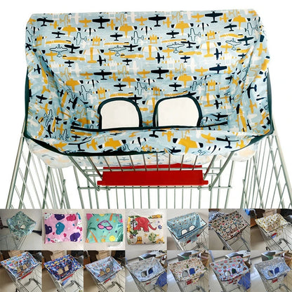 Children Infant Supermarket Grocery Shopping Cart Cover Baby Seat Pad Anti-Dirty Cover Kids Portable Traveling Seat Cushion Item