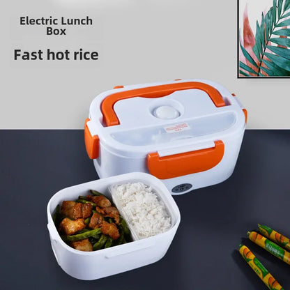 Portable Rechargeable Electric Lunch Box Heated Insulated Lunch Box Car Travel Friendly Meal Home Use Gift