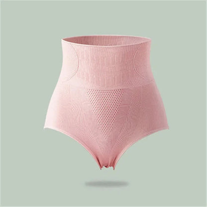 FINETOO Women High Waist Shaping Panties Breathable Body Shaper Slimming Tummy Underwear Butt Lifter Control Panties Shaperwear