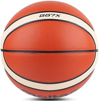 Indoor Outdoor Basketball FIBA Approved Size 7  PU Leather Match Training Men Women Basketball baloncesto