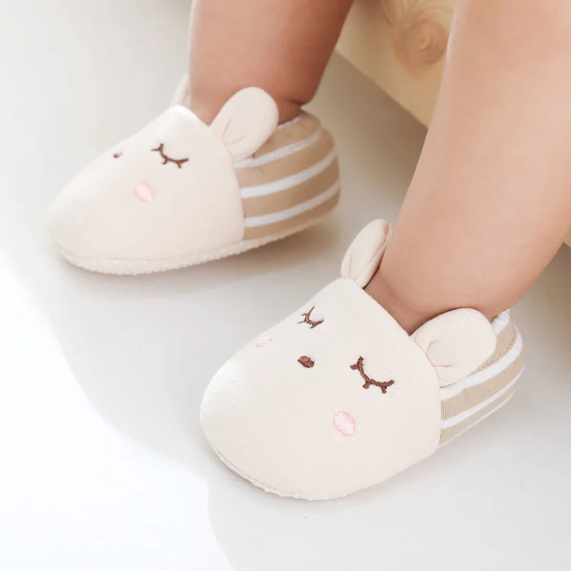 Baby Boys Girls Shoe Sports Crib Shoes Infant First Walkers Toddler Soft Sole Anti Slip Baby Floor Sneakers Spring Autumn 0-24M