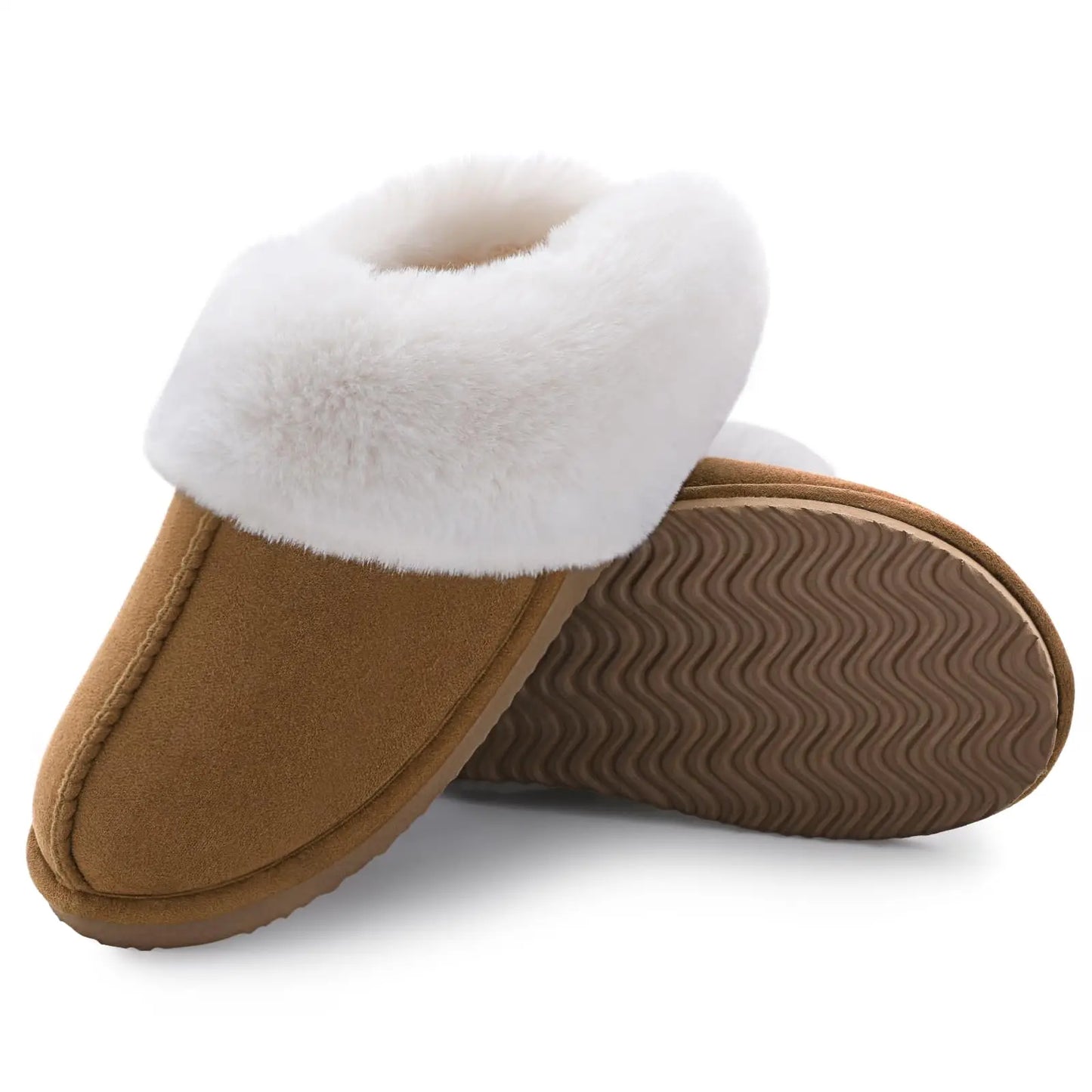 Winter Fluffy Suede Women Slippers Fashion Fuzzy Women House Shoes Classic Brand Women Fur Slippers Indoor Soft Flat Slippers