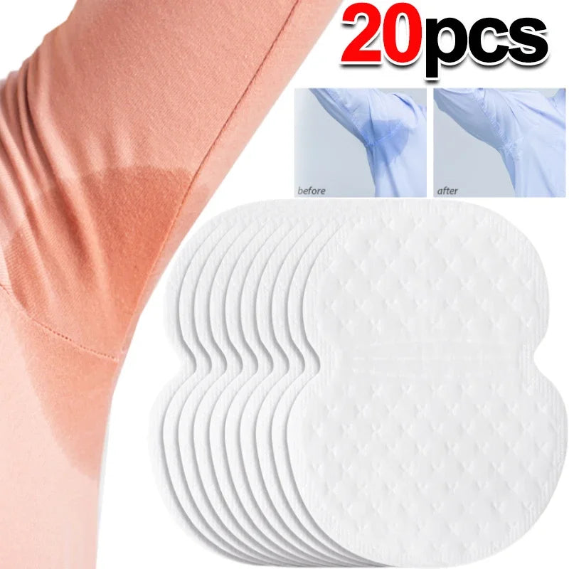 10/100pcsUnisex Sweat Pads Summer Deodorants Underarm Anti Perspiration Sweat Pads Disposable Armpit Absorb Sweat Shield Pad