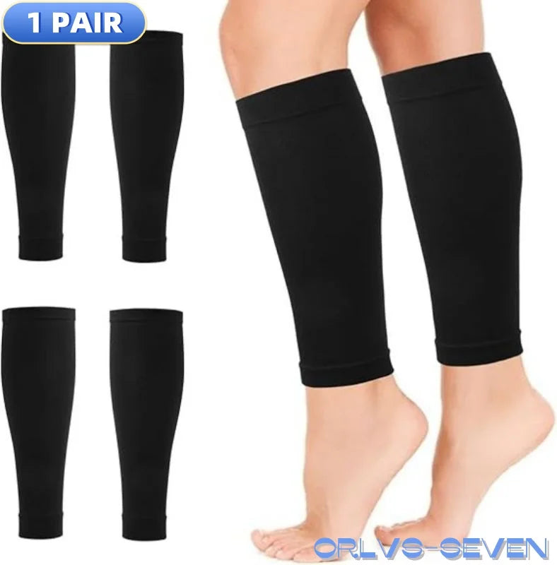 Compression Sleeves Replacement Compression Stockings with Medical Gradient Compression 20-30mmHg Footless Calf Socks