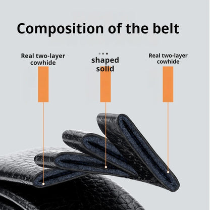 OYIFAN Men Belt Genuine Leather Belt for men Automatic belts Adjustable waistband Business belts 허리띠