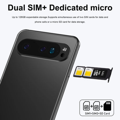 Hot New Pixel 9 Pro XL Smart phone 7.3 inch Full Screen 4G/5G Cell Phone 16GB+1024GB Mobile Phones Global Version Celulares