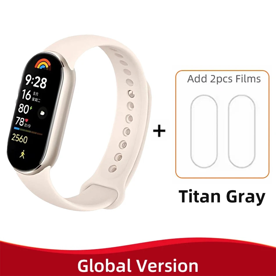 Global Version Xiaomi Smart Band 9 1.62" AMOLED Display 21 Day Battery Heart Rate Blood Oxygen Monitoring Sport Watch Waterproof