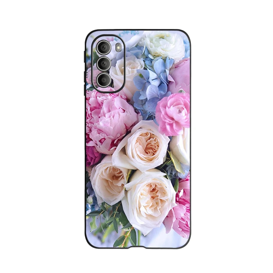 For Motorola Moto G51 5G Case Cute Painted Cover Soft Silicone TPU Phone Case For Motorola G51 MotoG51 G 51 5G Fundas 6.8'' Capa