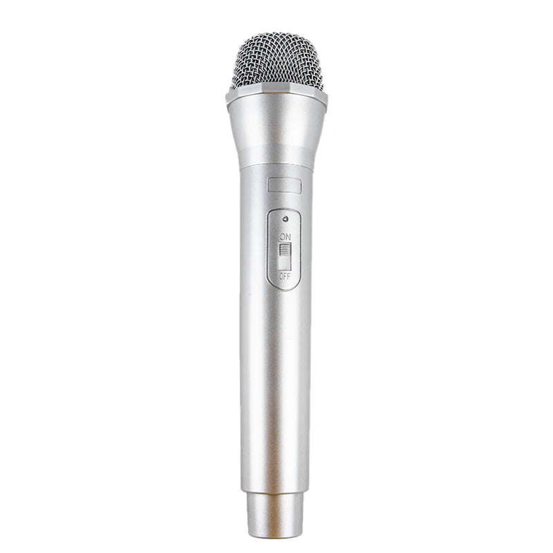 1pc Fake Prop Microphone Props Artificial Microphone Prop Kids Microphone Toy 4.9x23.5x2.5cm