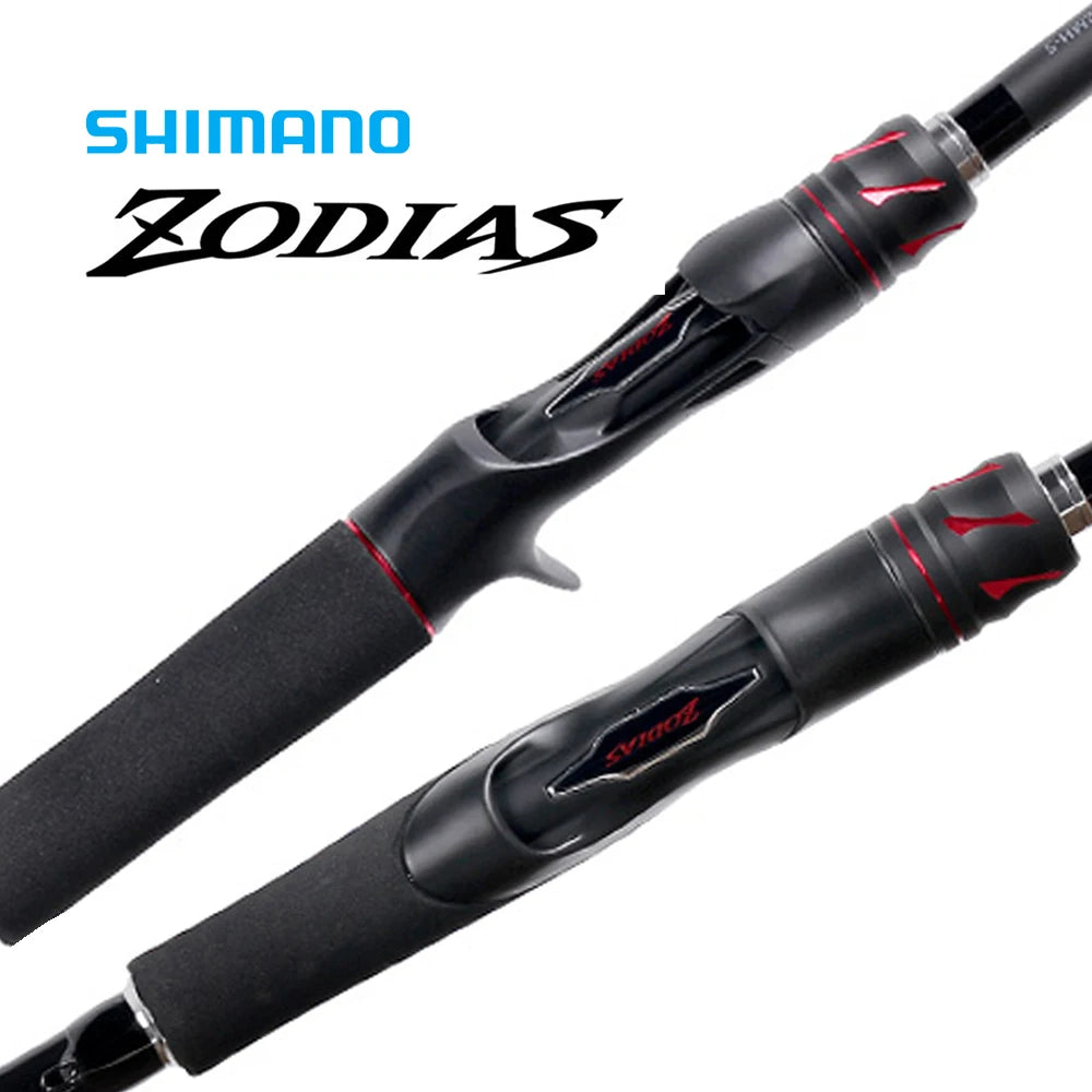 SHIMANO Original ZODIAS PACK TRAVEL Fishing Rod 4/5 SECTIONS L/ML/M/MH Action Carbon Fiber Bass Fishing Spinning Baitcasting Rod