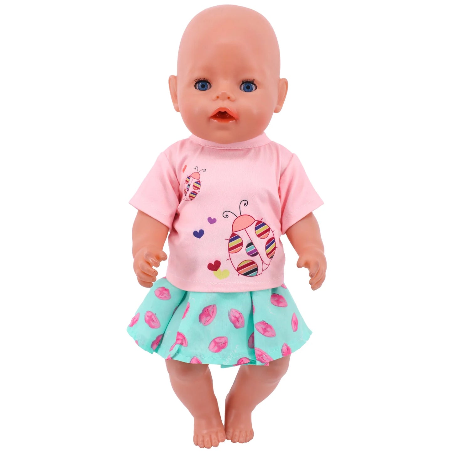 Doll Clothes For 43cm Newborn Baby Regeneration Dolls, 18-Inch American Doll Girls, First-Generation Baby Mini Items Accessories