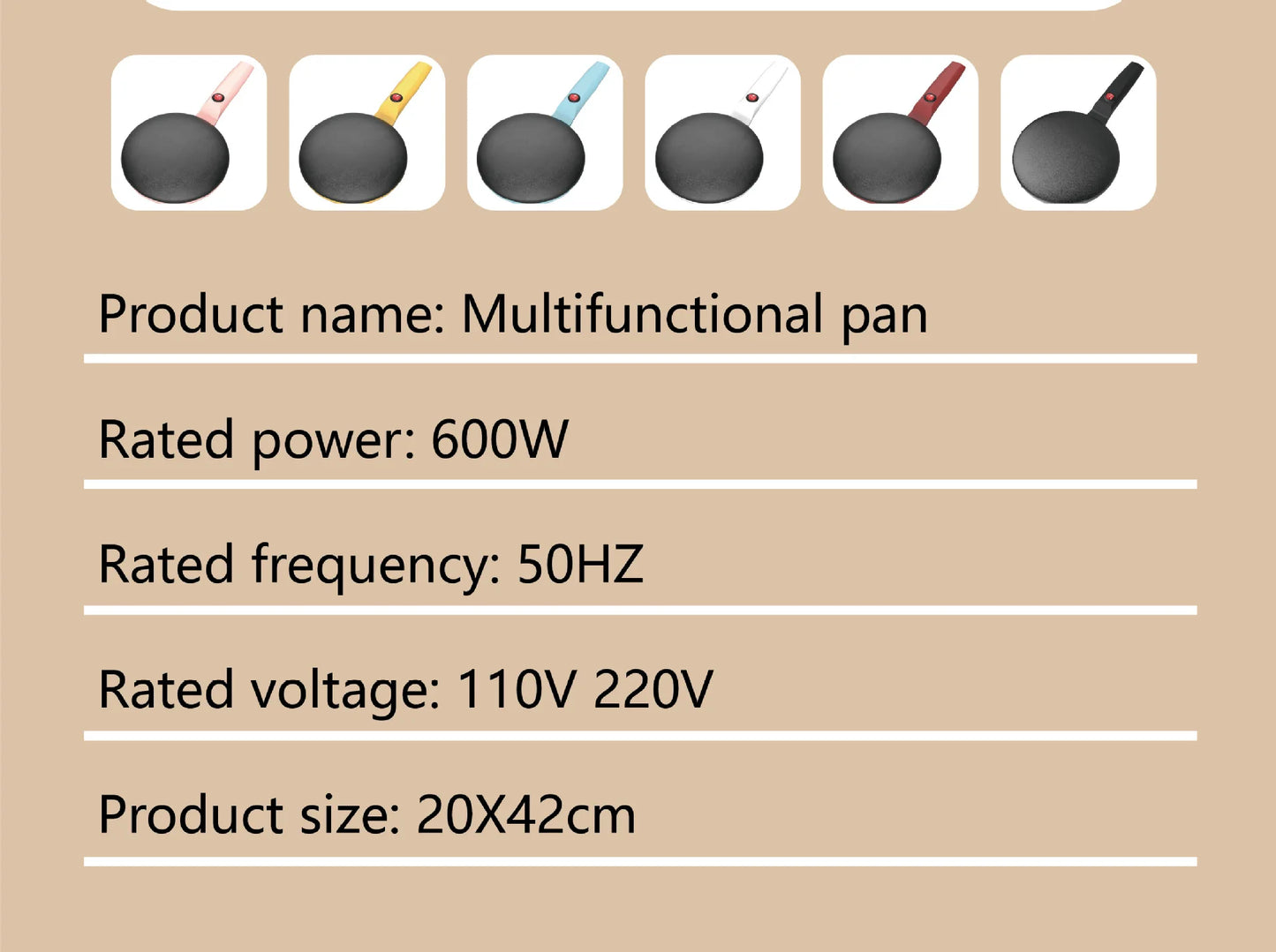 110V/220V Household Non-stick Pancake Machine Electric Crepe Baking Pan Instant Heating Spring roll Pastry Frying Grilling Plate