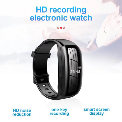 8-256GB Video Mini Camera Watch Audio Voice Recorder Bracelet USB Flash Driver Dictaphone Noise Reduce Sound Recording Wristband