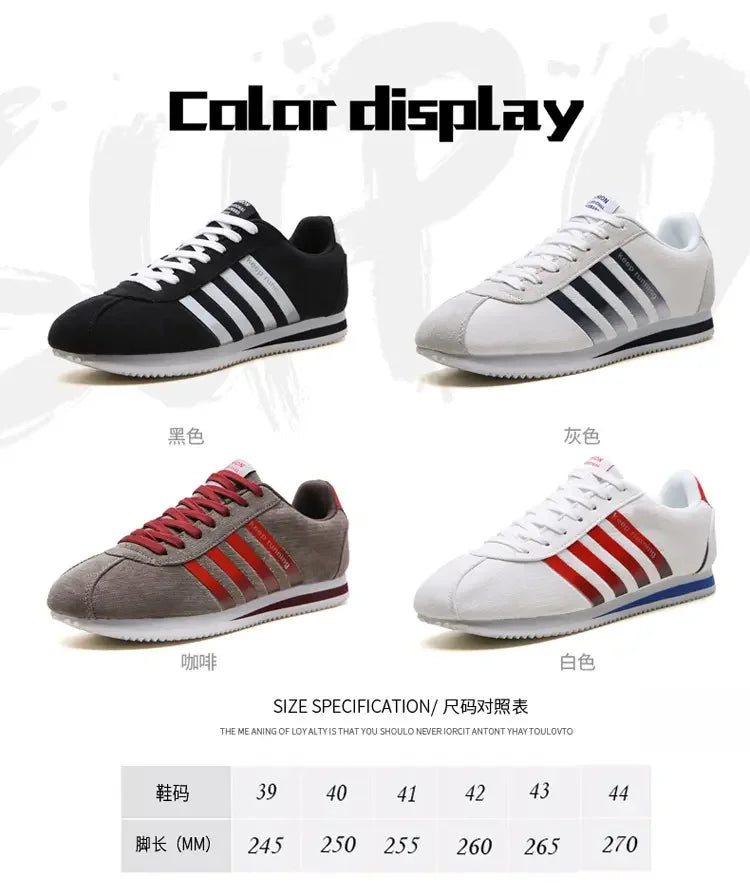 Men's Fashion Tennis Shoes Canvas Running Shoes Comfortable Flat Vulcanized Shoes Men's Breathable Gym Sports Men's Footwear