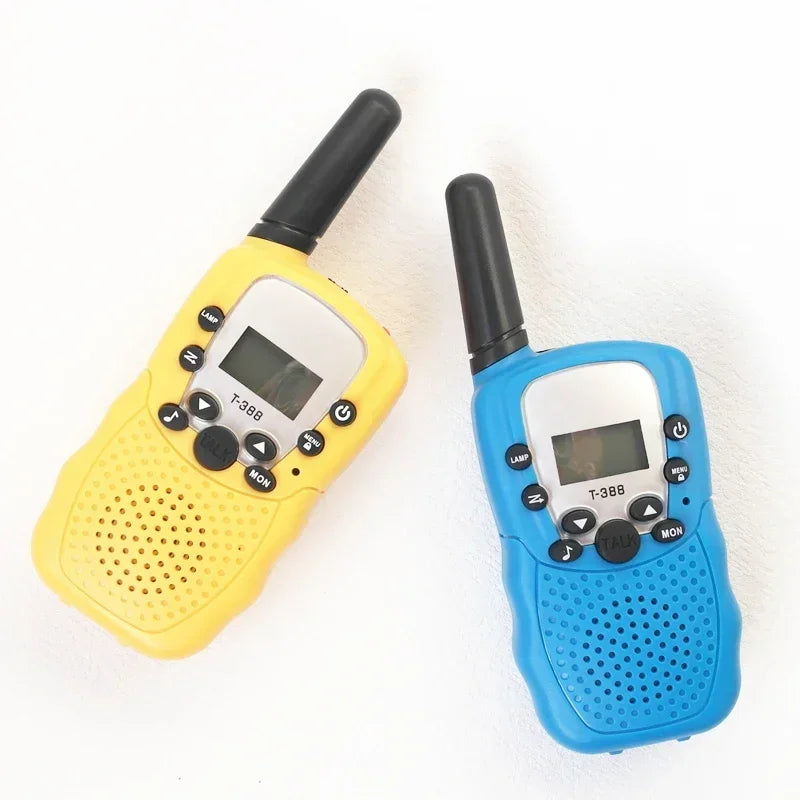 Kids Mini Walki Talki 2Pcs Celular Handheld Transceiver Phone Radio Interphone 3KM Toys Talkie Walkie Birthday Gift for Children