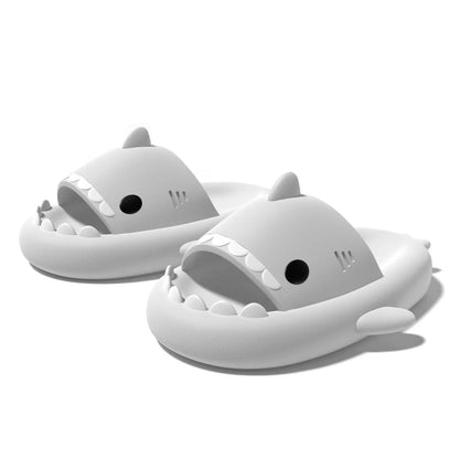 Feslishoet Shark Slippers Soft Beach Cloud Platform Women Indoor Bathroom Slides Summer Mules Outside EVA Men Shoes