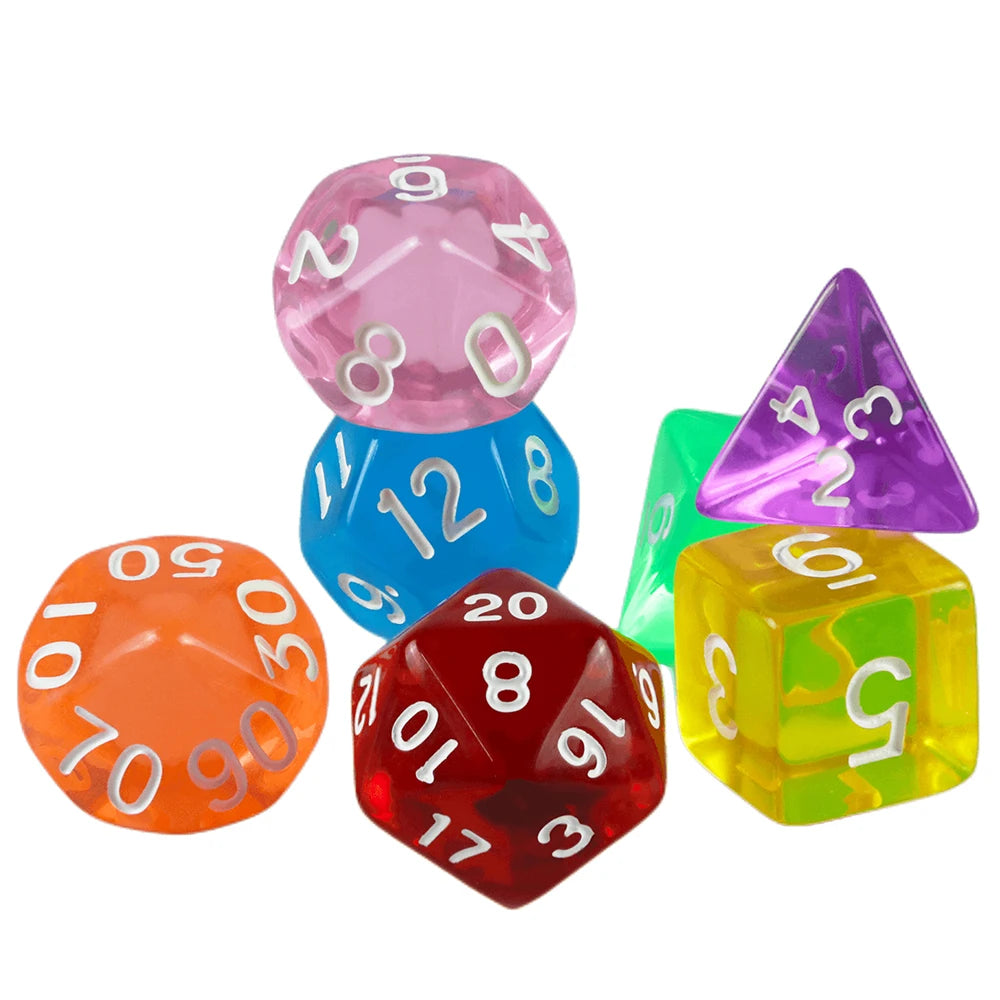 Dices For Gaming Cubes For DND High Quality Dice Set Perfect Finish 25 Different Colours Available For Board Games DND RPG Games