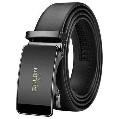 OYIFAN Men Belt Genuine Leather Belt for men Automatic belts Adjustable waistband Business belts 허리띠