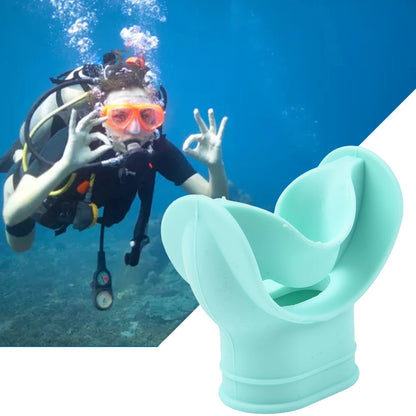 Scuba Diving Snorkel Regulator Mouthpiece Cover Octopus Holder Retainer Second-level Head Color Tongue Drag Mouthpiece Scuba