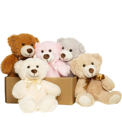 5pcs Bears Stuffed Animals Plush Toys Gift for Kid Girlfriend,13.5in Stuffed Bears for Christmas Valentine’s Day BirthdayGife