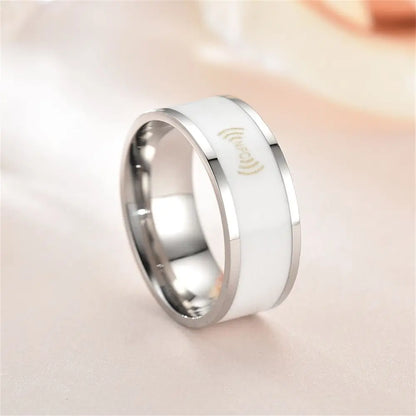 NFC Smart Finger Ring Women Man Waterproof Intelligent Wear Connect Android Phone Equipment Fashion Rings