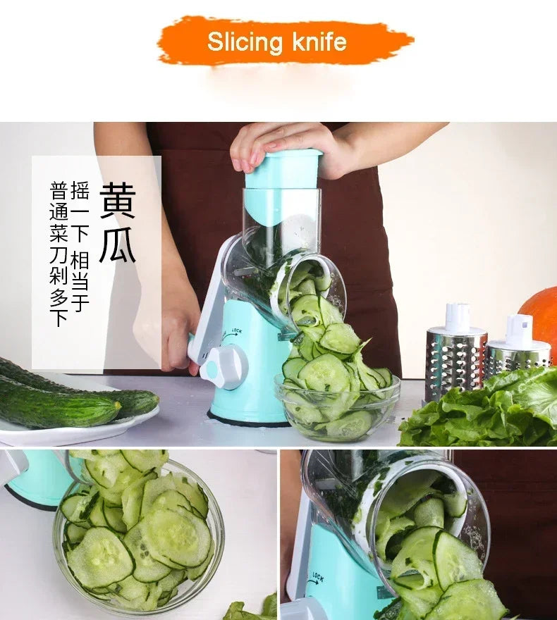 Food Processor Blender Vegetable Cutter Round Mandoline Slicer Potato Carrot Grater Slicer Chopper Blades Kitchen Tool