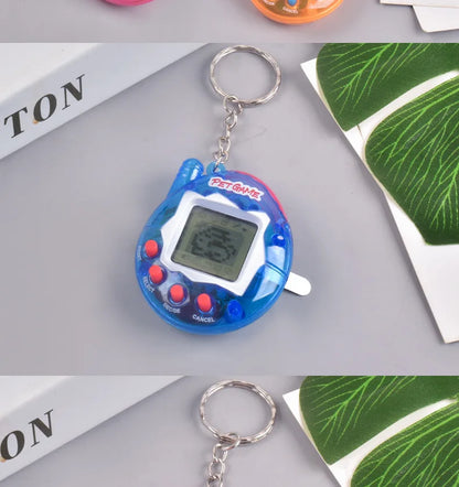 1PC Transparent Electronic Pets Tamagotchi Nostalgic 168 Pets In One Virtual Cyber Digital Nostalgic Funny Toys Pixel Funny Play