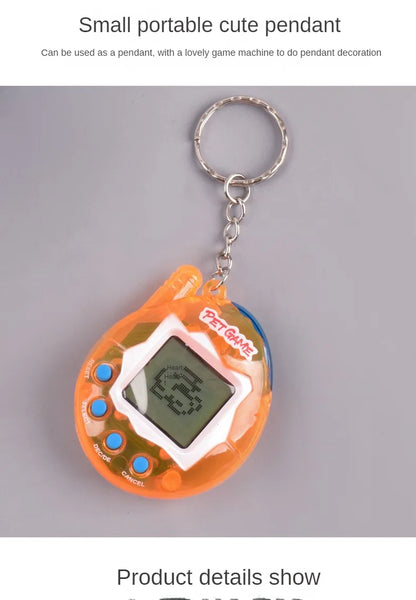 1PC Transparent Electronic Pets Tamagotchi Nostalgic 168 Pets In One Virtual Cyber Digital Nostalgic Funny Toys Pixel Funny Play