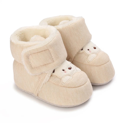 Fashion Baby Girls Boys Cute Soft Cartoon Cotton Toddler shoes First Walker Shoes for Newborns