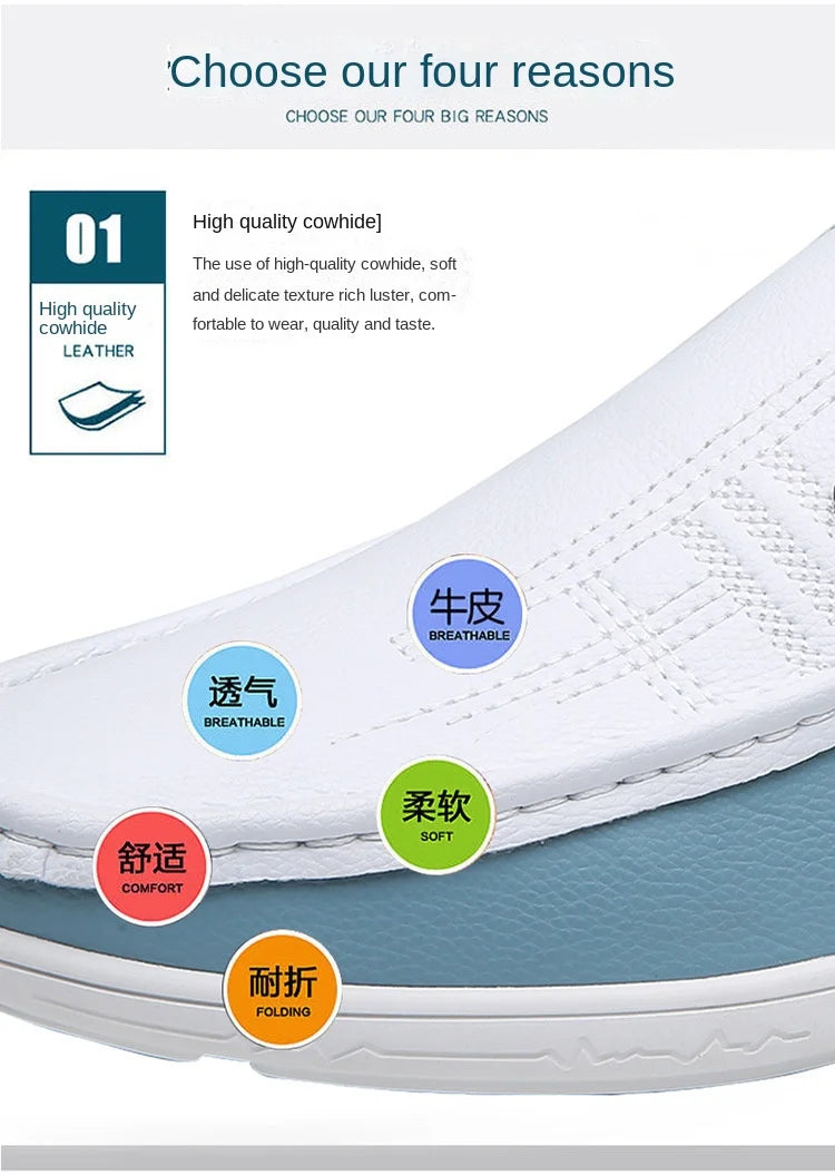 Extra Large Size Men Casual Leather Shoes White Shoes Spring and Autumn Versatile Sneakers Casual Men Leather Shoes