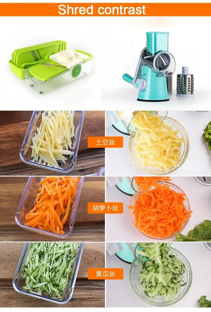 Food Processor Blender Vegetable Cutter Round Mandoline Slicer Potato Carrot Grater Slicer Chopper Blades Kitchen Tool