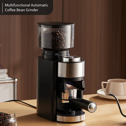 Electric Coffee Grinder Automatic Conical Burr Mill Coffee Bean Grinder for 2-12 Cups French Press Drip Coffee and Espresso