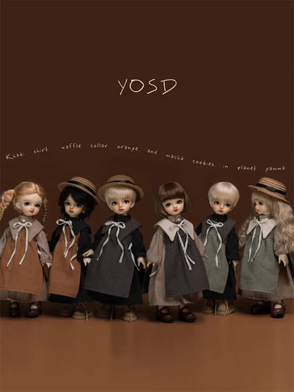 BJD Doll Clothes For 1/6 1/4 1/3 SD MSD MDD YOSD Dress Outfit CD2 Dolls Clothing Accessories(Excluding Doll)