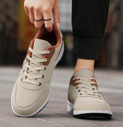 New Balan Men Leather Shoes Sneaker Trend Sport Shoes Breathable Men Sneakers Non-slip Footwear Holiday Shoes for Male