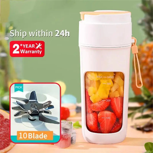 Xiaomi Electric Juicer Mini Portable Blender Fruit Mixers Fruit Extractors Multifunction Juice Maker Machine Blender  Mixer