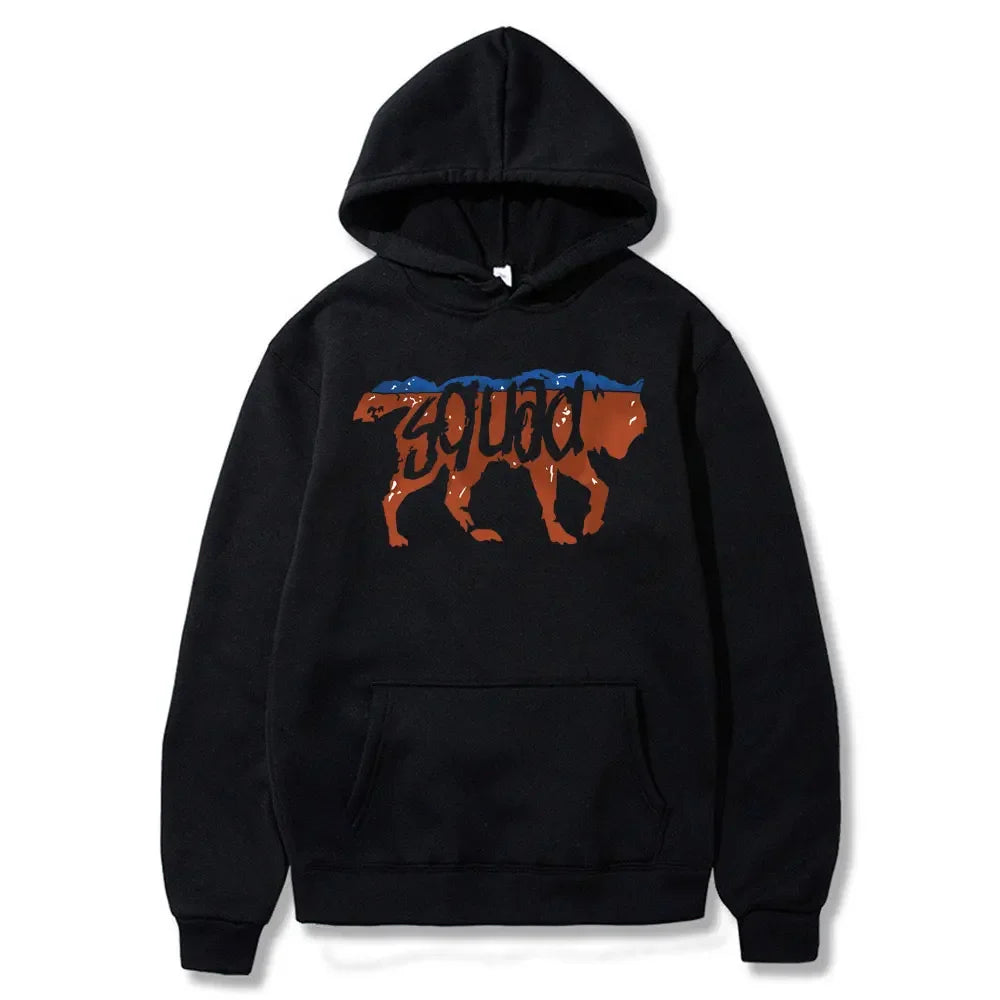 New Life is Strange 2 Sean Diaz's Hoodie Wolf Squad Pullover Hoodie anime clothing men's sweat-shirt new hooded tee