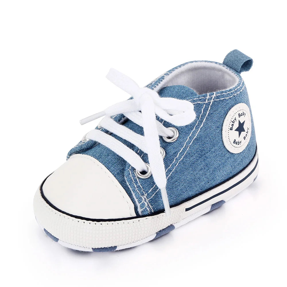 Trendy Comfortable Sneakers For Baby Girls and boys, Lightweight NonSlip Shoes For Indoor Outdoor Walking, All Seasons