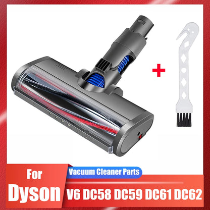 Electric Roller Brush Motorized Turbo Compatible with Dyson V6 DC58 DC59 DC61 DC62 Quick Release with Bristle Roller for Carpet