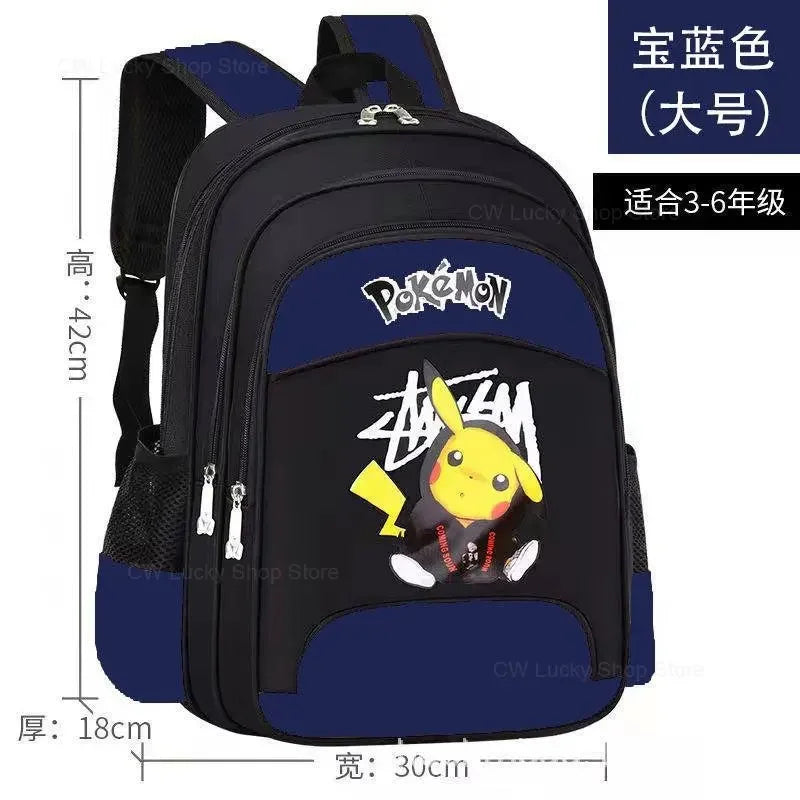 Primary school students boys backpacks are lightening trendy cartoon lightweight back protection children backpack