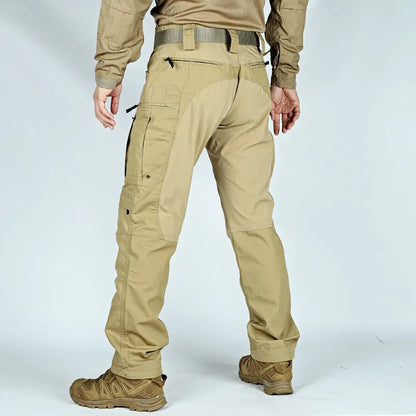 Military Tactical Pants Men's Cargo Trousers Casual Outdoor Waterproof Pants Multi-pocket Wear-resistant Breathable Workwear