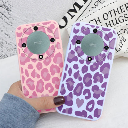 For Honor X9A Magic5 Lite 5G Case Fashion Leopard Print Back Cover Soft TPU Shockproof Funda For Honor Honor Magic 5 Lite Shell