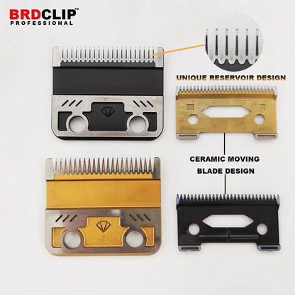 BRDCLIP Blade Original Replaceable Cutter Head for 2020C Madeshow M10 M5 Hair Clipper Titanium Plated Ceramics Blade