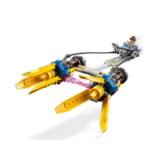 Hot Toys Anakin’s Podracer set 75258 MOD Building Blocks Movies and Game Spacecraft Assemble Brick Model For Kids Birthday Gifts