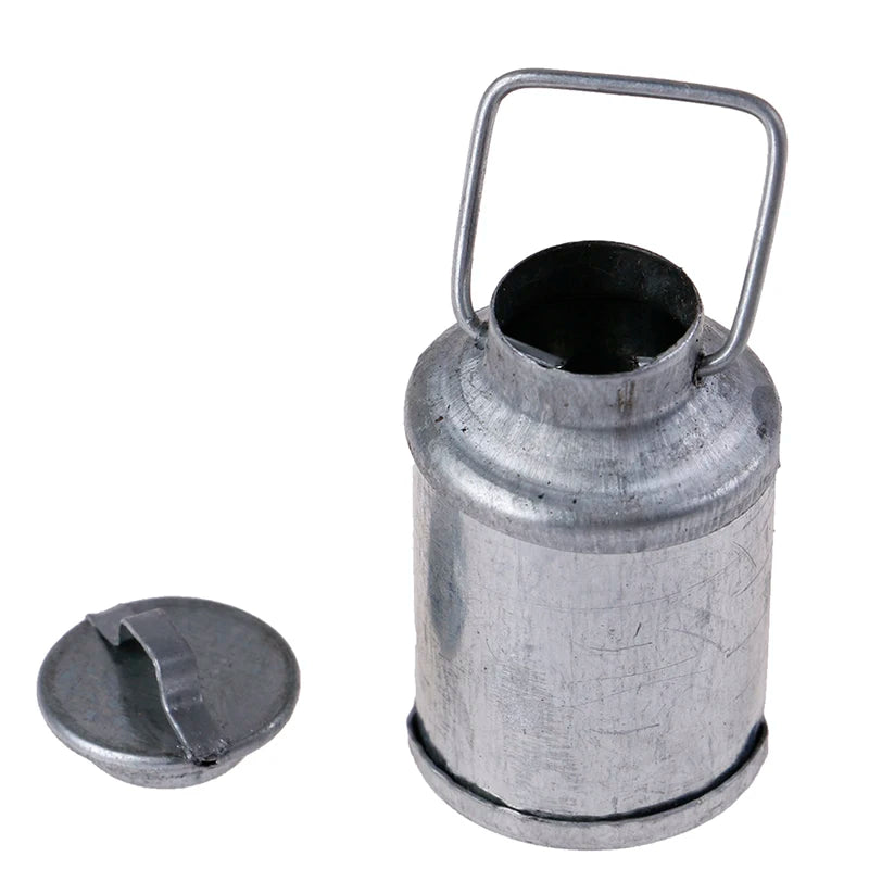 Farm Metal Milk Can Kettle Pot New 1:12 Doll House Miniature Accessories