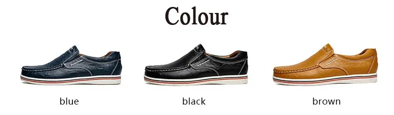 Leather Men's Casual Shoes Flats Moccasins Men Loafers Party Driving Loafers Shoes Male Genuine Leather Business Office Men Shoe