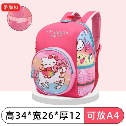 Kindergarten schoolbag boy cartoon cute dinosaur student baby 2-5 years old girl backpack Spiderman backpack