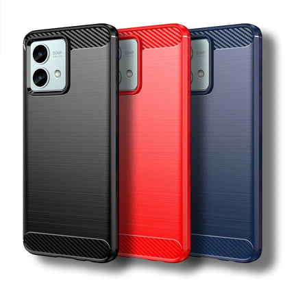 For Motorola Moto G84 5G Case For Moto G84 Cover 6.5 Inch Carbon Fiber Shockproof Silicone Bumper For Motorola Moto G84