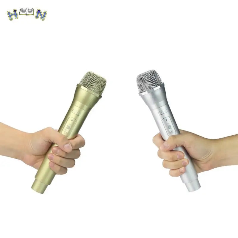 1pc Fake Prop Microphone Props Artificial Microphone Prop Kids Microphone Toy 4.9x23.5x2.5cm